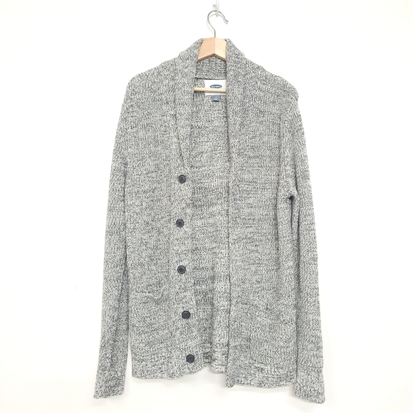 Old Navy Men's Cardigan balck White-M - Picture 5 of 8